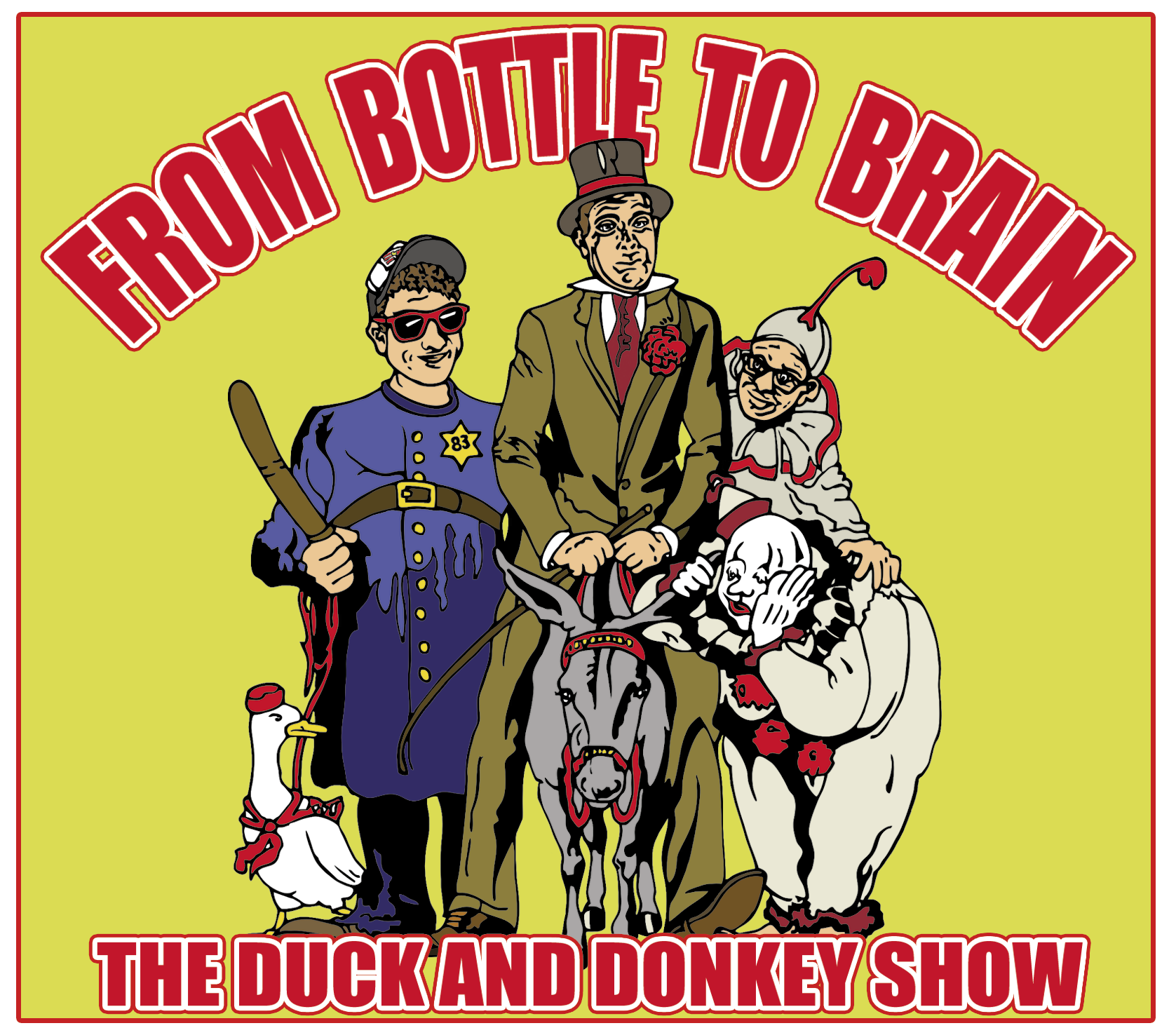 THE DUCK AND DONKEY SHOW ALBUM COVER
